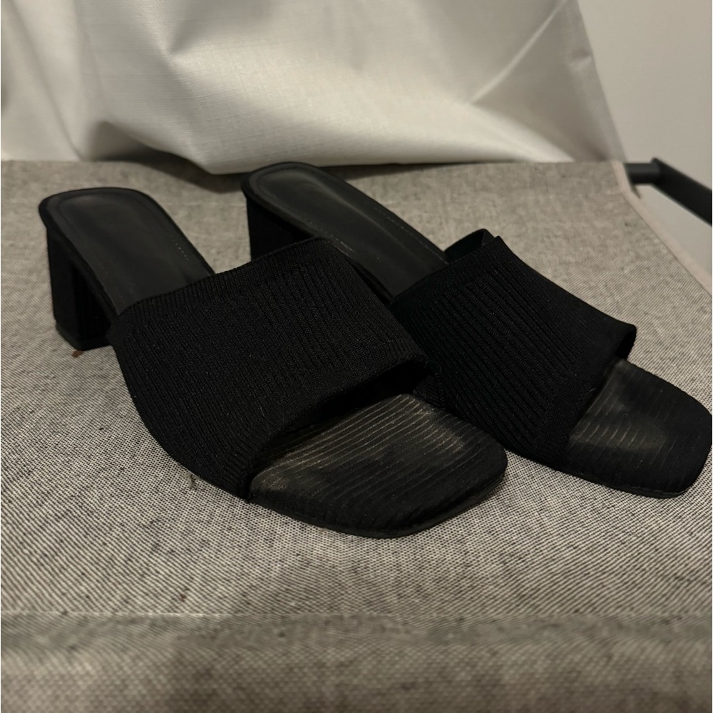 Black mules